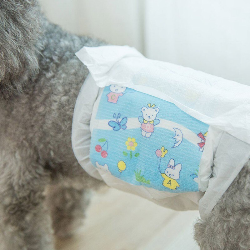 Disposable Wrap Dog Pants For Small Dogs Chihuahua Pet Diapers Especially For Male Dogs Super Absorbent Leak Protection Supplies