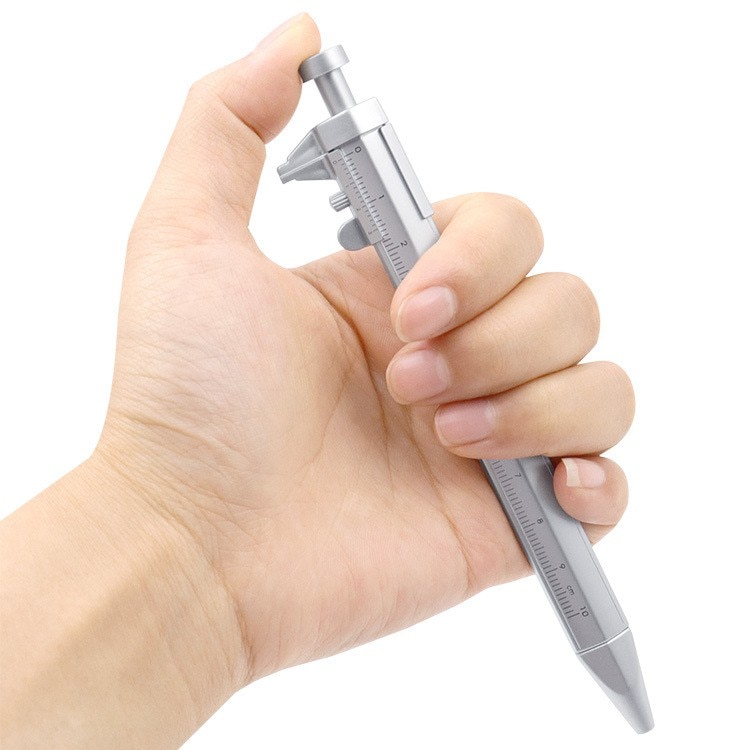 Bolígrafo calibrador multifunción de punta redonda de 0,5mm, bolígrafo, bolígrafo de tinta de Gel, bolígrafo Vernier, papelería creativa