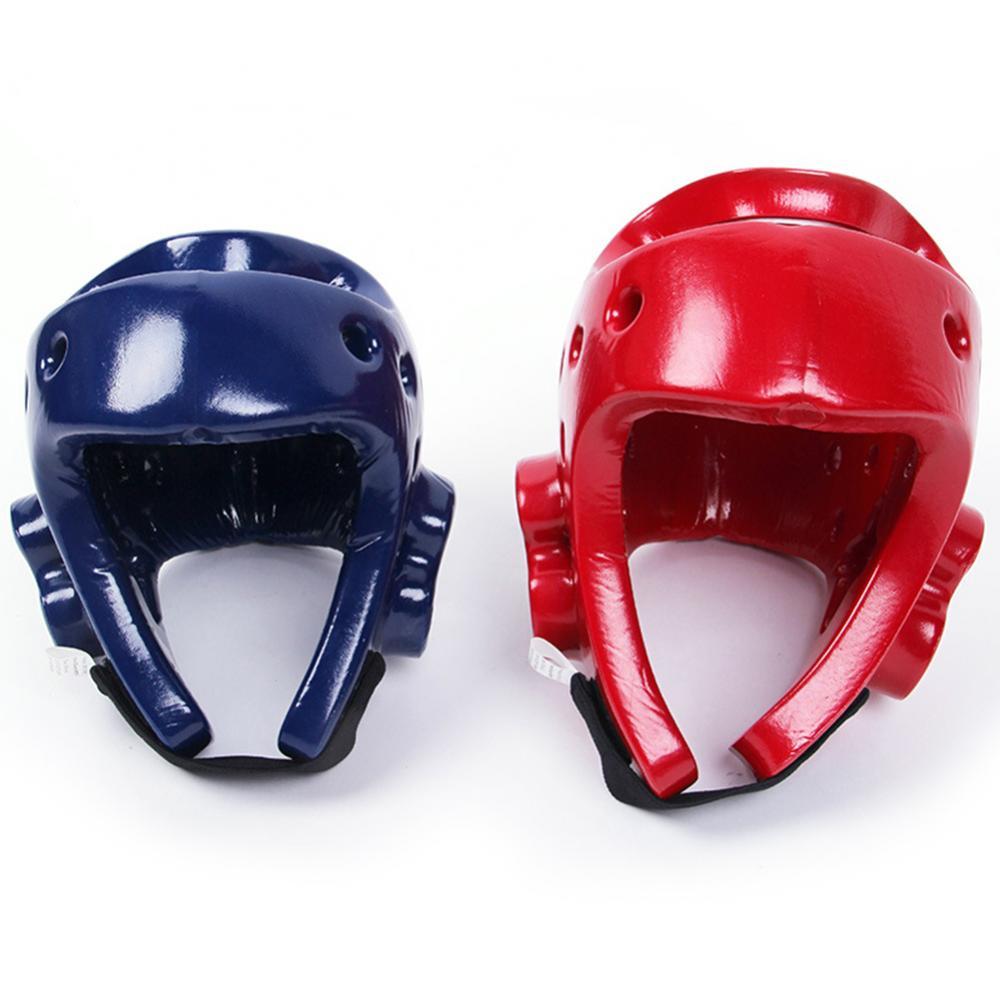 Blauw Rood Zwart Mma Helm Volwassen Mannelijke Vrouwelijke Vechten Muay Thai Kick Boxing Training Helm Hoofddeksel Sanda Protector Guard