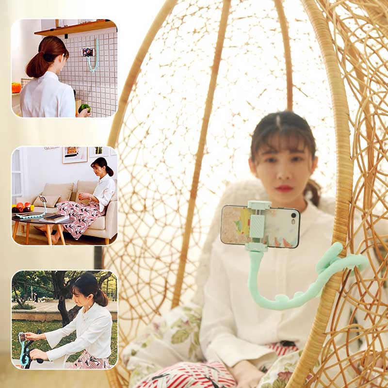 Rups Lui Beugel Mobiele Telefoon Beugel Worm Beugel Zuignap Ondersteuning Muur Houder