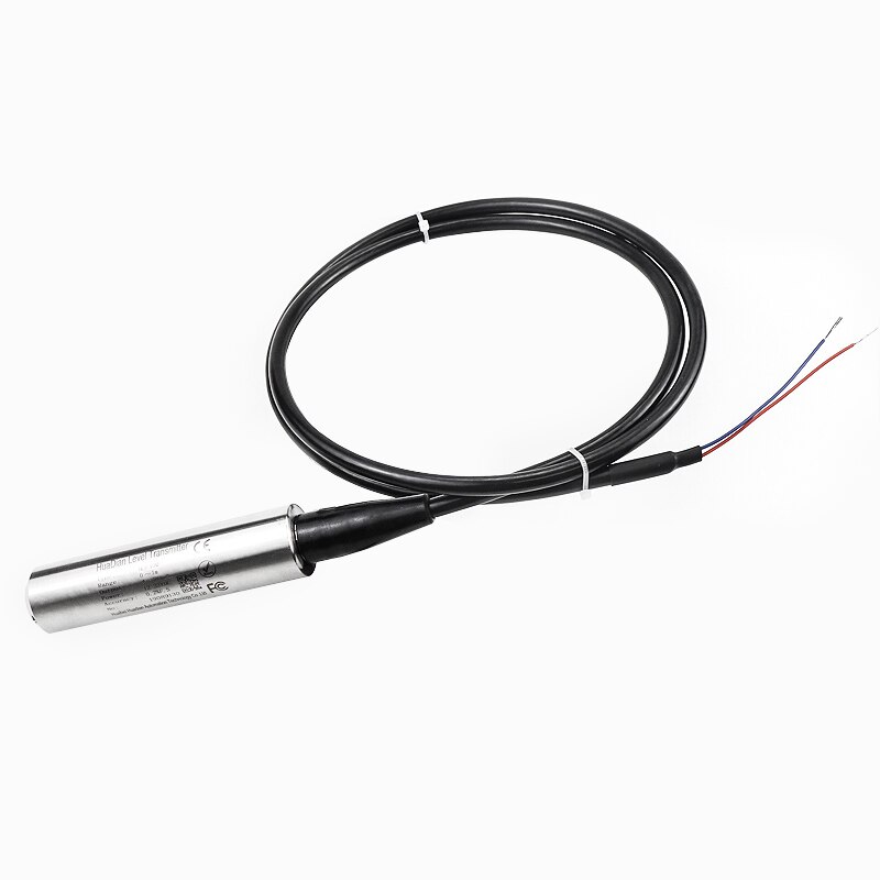 Stainless Steel Level Sensor Probe Hydrostatic Level Transmitter 4-20ma 0-10v Output With 10m cable