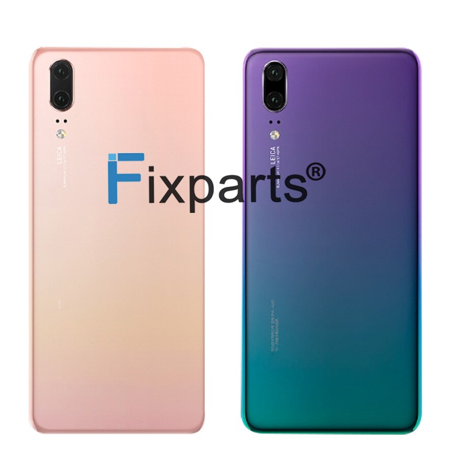 Per Huawei P20 Copertura del Portello Della Batteria Dell'alloggiamento Della Parte Posteriore Posteriore Per Il Caso di Huawei P20 del Portello della Batteria Parti di Ricambio Spedizione Gratuita