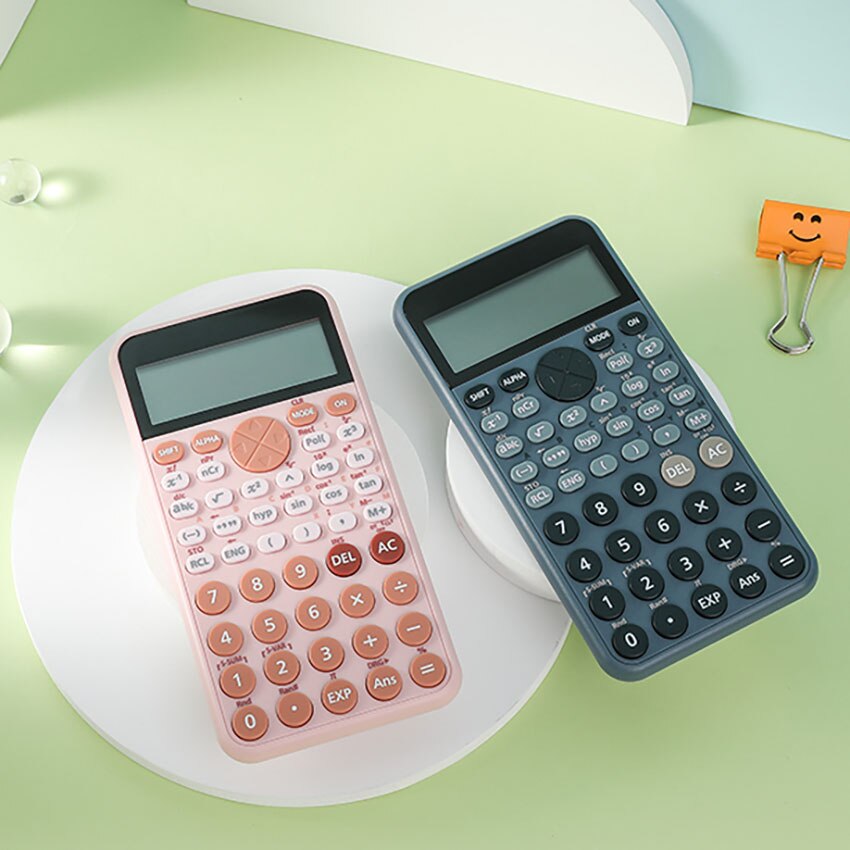 1Pc 240 Functions Electronic Calculator Multifunction 12 Digits Student Function Calculator Large Display Battery Calculators