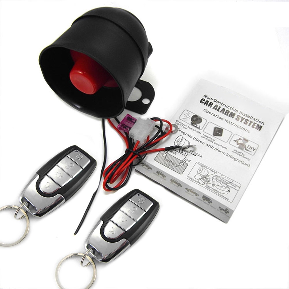 Auto Alarm Apparaat-Trillingen Alarm Apparaat Draadloze Afstandsbediening M810-8115 Luid Geluid Voor 12V Auto Motorfiets Truck
