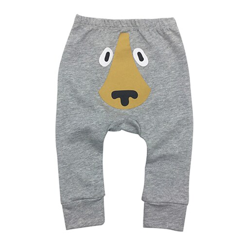 Baby Pants Newborn Toddler Infant Harem PP Trousers 6 9 12 18 24 Months Kids Pants: Dark grey / 12M