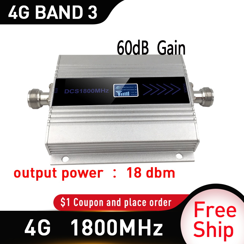 1800 mhz cellulær forstærker repeater 2g 4g 1800 mhz lte dcs mobil signal booster 4g signal booster 1800 mhz suger udendørs antenne
