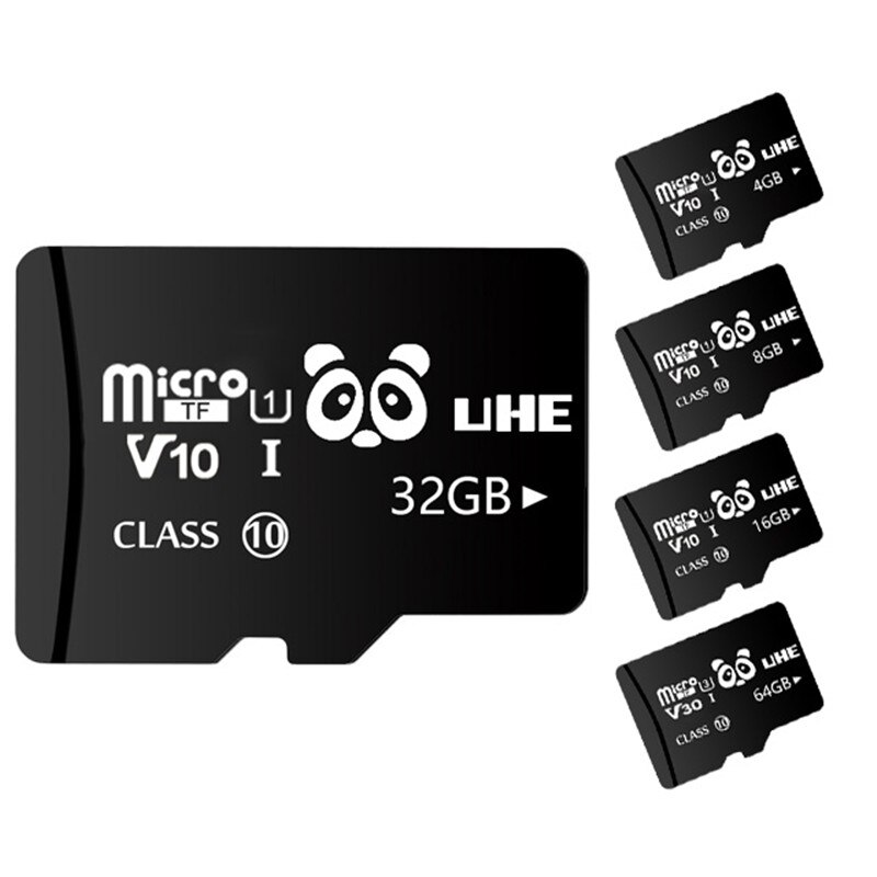 High Speed Black Flash Geheugenkaart 32G Geheugenkaart 4G 8 Gb Micro Sd Carte 16 Gb 64 gb Sdxc Class10 Tf Microsd Voor Smartphone Tablet
