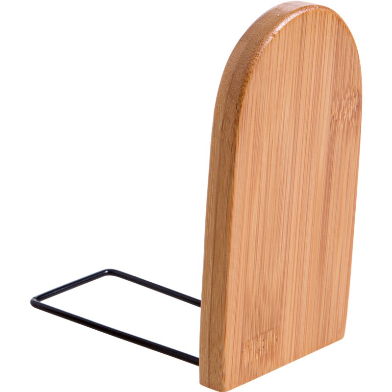 Simple Bamboo Book Holder Desk Organizer Bookshelf 2 PCS/Lot Office Accessories Book Stand