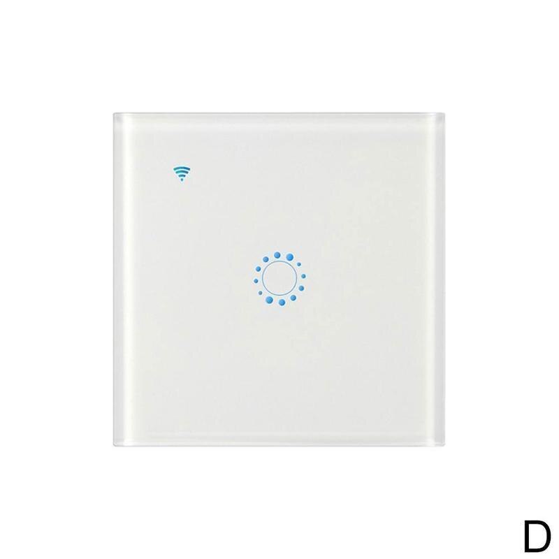 Muur Smart Switch Wifi Schakelaar Smart Afstandsbediening Schakelaar Alexa Slimme Schakelaar Compatibel Met Ios En Android: white 1 road