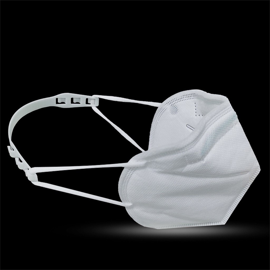 25# 10 stuks derde versnelling verstelbare antislip masker oorgrepen verlenghaak unisex masker verlengriem verlenggesp masker