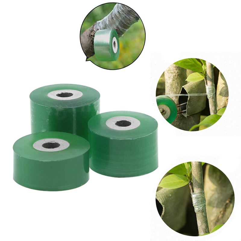 Cinta adhesiva de PVC para injertos, herramienta de jardinería para cortar árboles frutales, grabado de ramas y jardinería, accesorios para injertos, 2/3/5CM