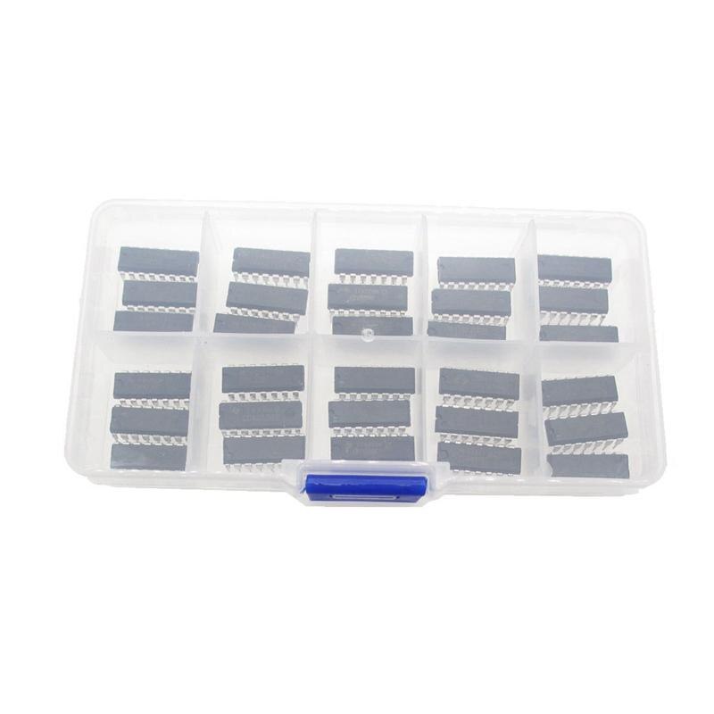 30 Types CD40XX DIP 4000 série CMOS logique IC assortiment Kit