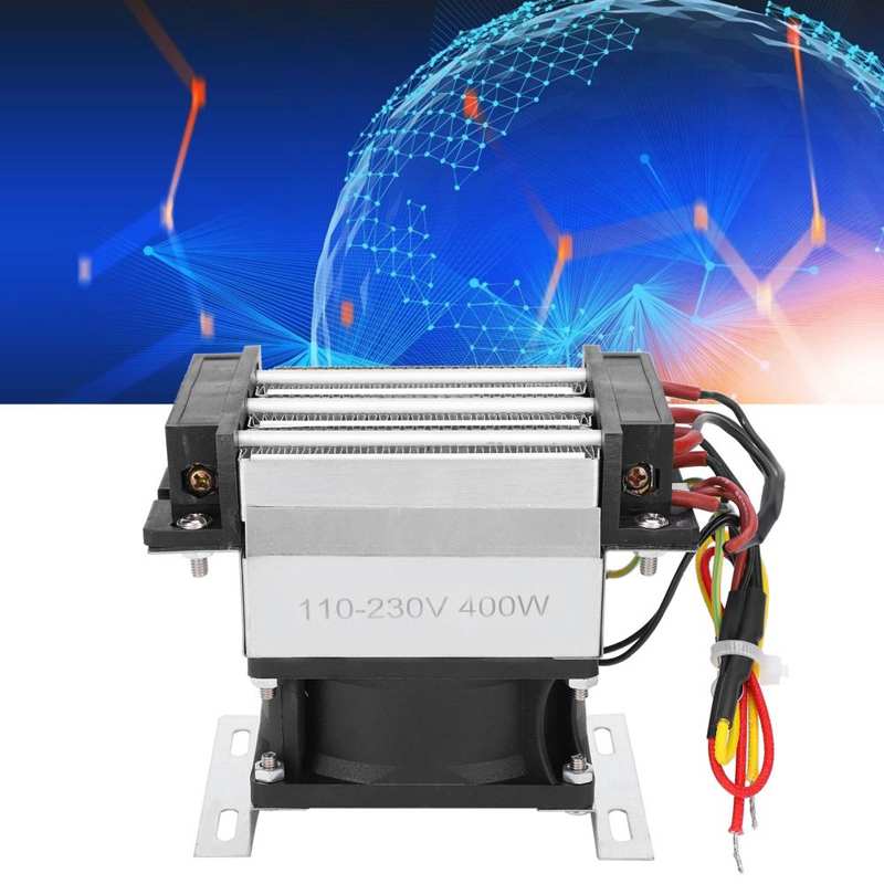 PTC Fan Heater Insulated Ceramic Air Heating Component Constant Temperature AC100V-230V 400W quick response finely