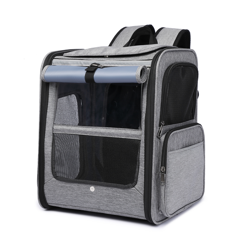 Mochila De Transporte para gatos, bolsa grande y plegable de malla transpirable, para perros pequeños y medianos, transpirable, para mascotas