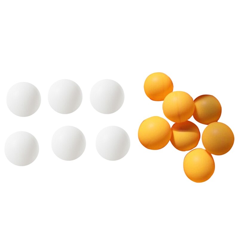100- Pack Premium Ping Pong Balls Advanced Training Table Ball Lightweight Durable Seamless Balls White &amp; Orange