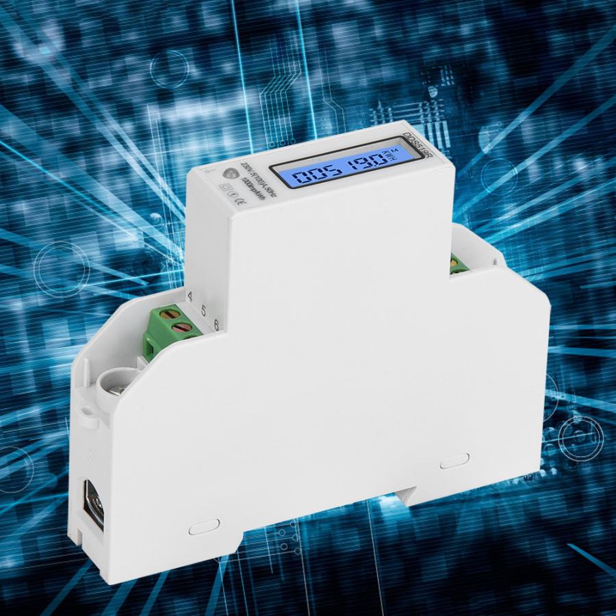 1P 230V DDS519R Watt Uur Meter Smart Digitale Display Huishoudelijke Energie Meter Eenfase