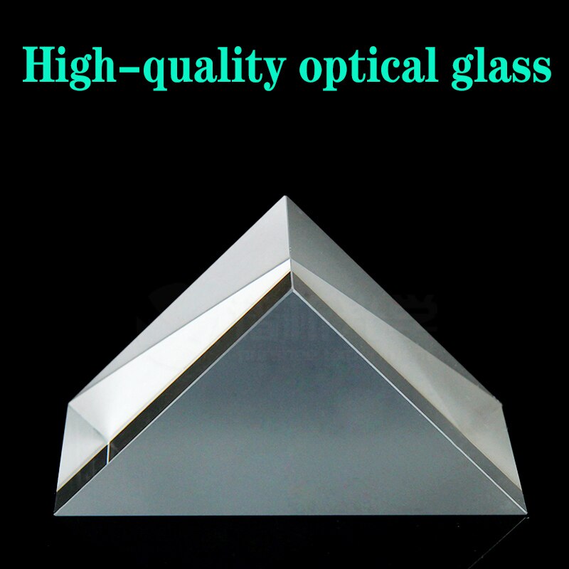 Optische Glas Haakse Reflecterende 30X30X150Mm Driehoekig Prisma Haakse Externe Reflecterende Prisma Geneigd Vliegtuig gecoat