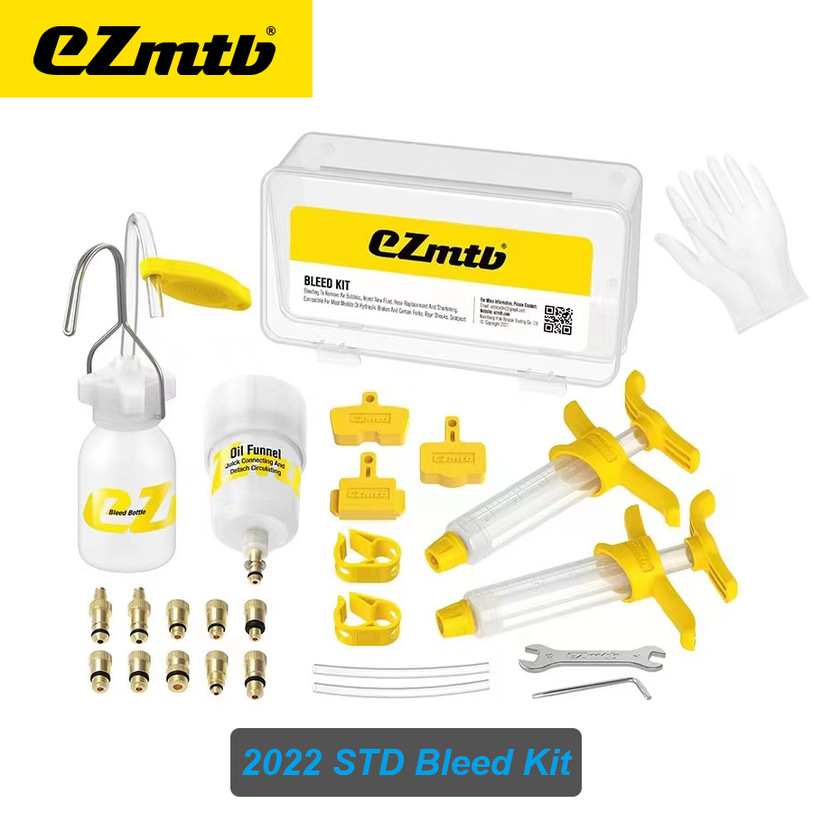 Ezmtb 2023 Pro 2024 Lite MTB Road Fiets Hydraulische Schijfrem Olie Bleed Kit Tools Voor SHIMANO SRAM Avid Fiets Rem reparatie Tool: WHITE