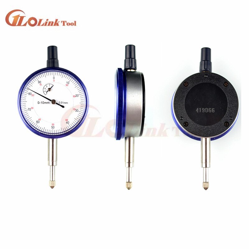 Newstyle 0.01mm Accuracy Dial Test Indicator Dial Gauge Measurement Instrument Blue Portable Gauging Resolution Test Tools