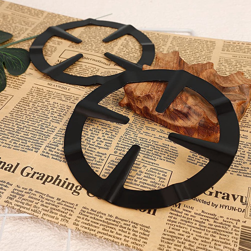 Universal Coffee Pot Stand, Gas Ring Reducer Trivet Gas Cooker Heat Simmer Trivet Stove Support for Gas Hob Cover