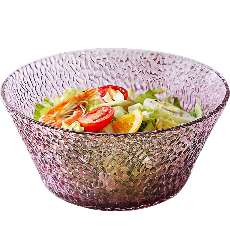 Salatbolle glass fruktsuppe dessert snacks blande grønnsaker bolle stor 1500ml kjøkkenservise