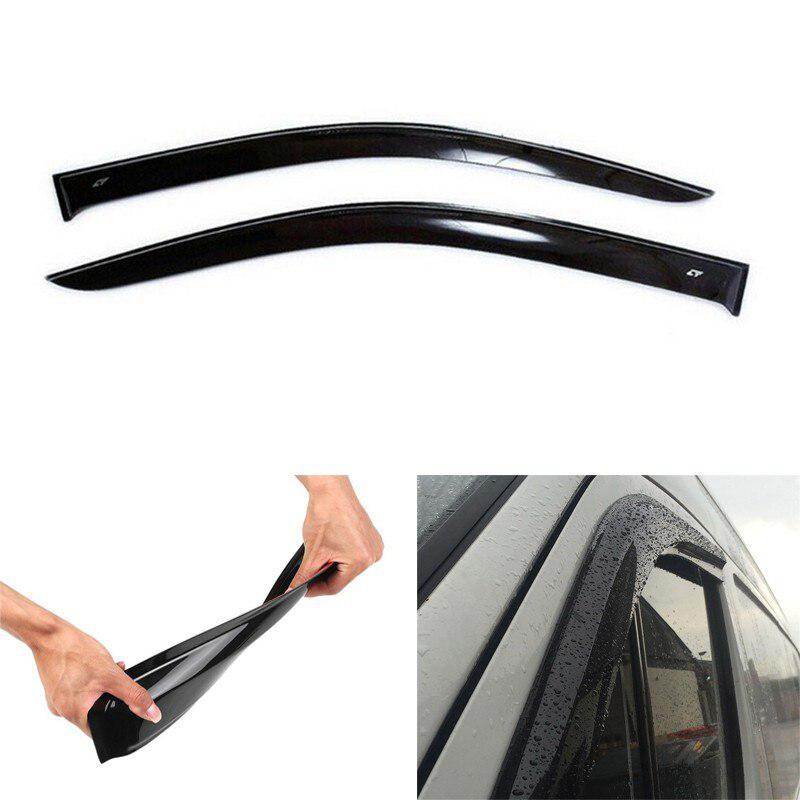 2Pcs Window Deflector Car Trim Side Vent Shades Air/Rain Guards Ventvisor Window Sun Visor for VW Transporter T5/T6 2003-