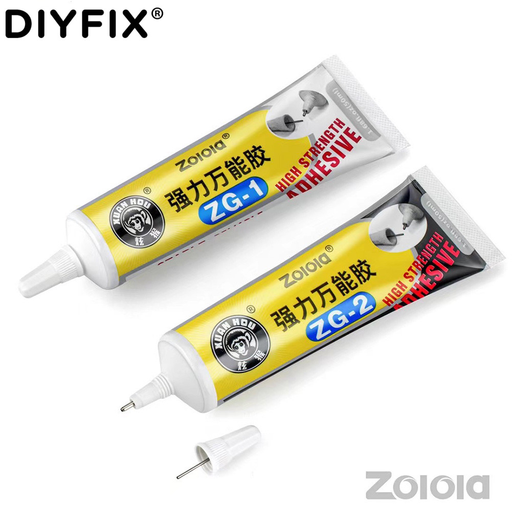 Xuan Hou Professionele Sneldrogende Mobiele Telefoon Midden Frame Beugel Back Cover Seal Sterke Reparatie Lijm: ZG-1 and ZG-2