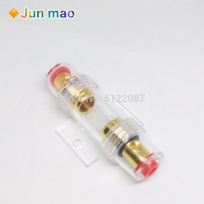 1 Set 30A 40A 50A 60A 70A 80A 100A Agu 10*38 Mm Zekering & Houder Car Audio Refit zekeringhouder Auto Stereo Audio Stroomonderbreker Inline