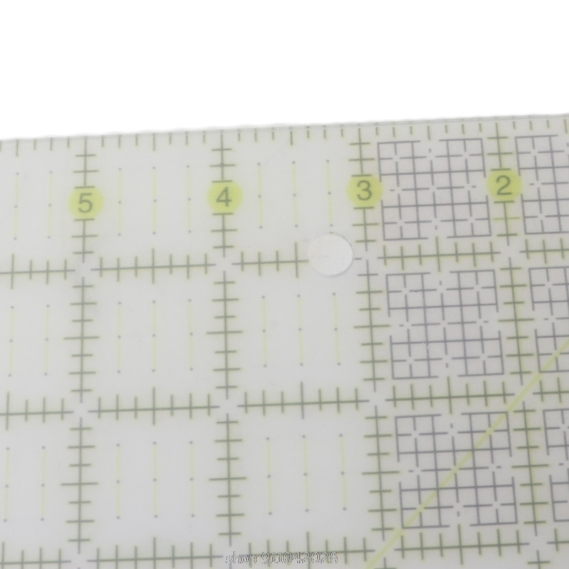 Multifunction Acrylic Patchwork Drawing Ruler Quilting Sewing Measuring Yardstick Tool Home Tailor N13 20