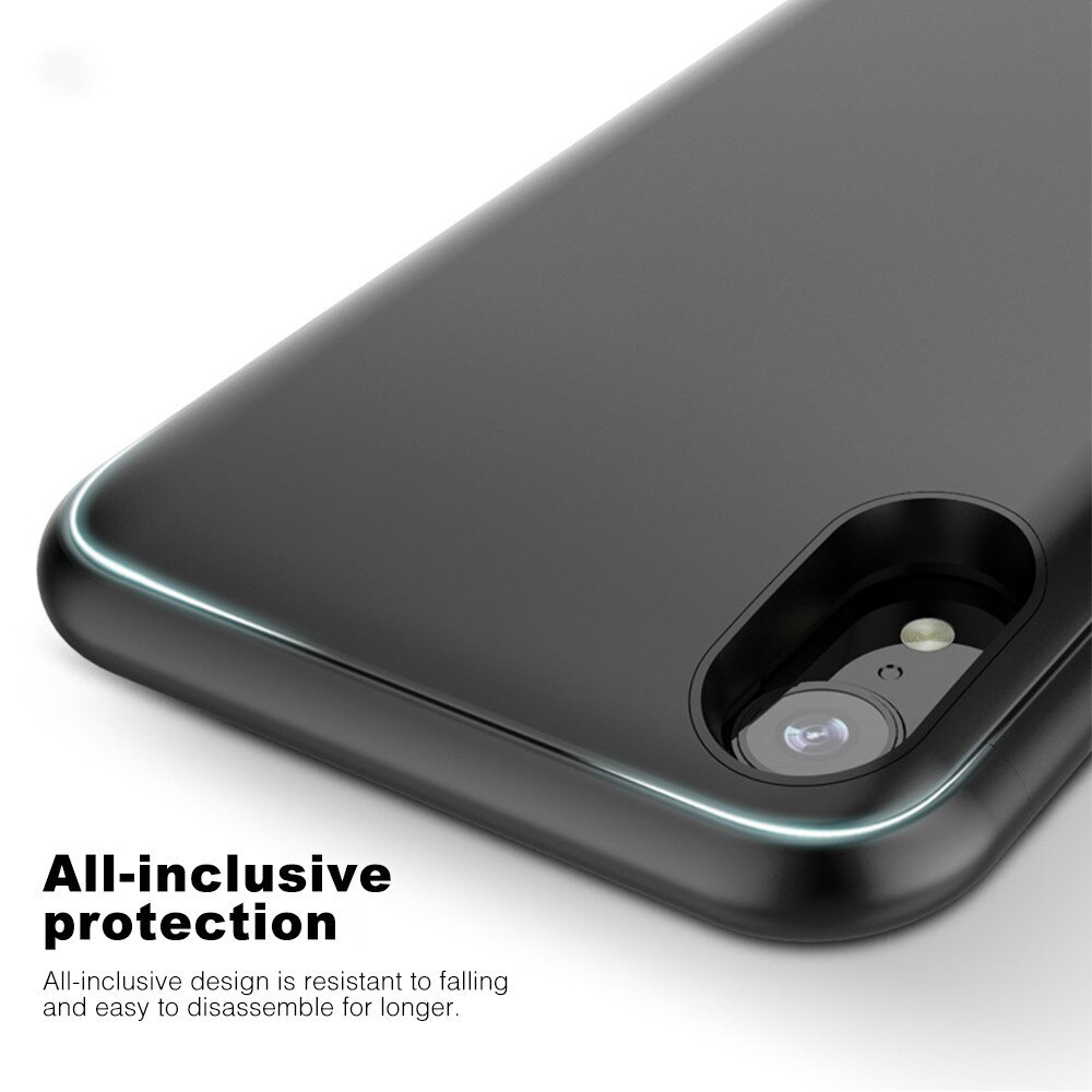 Vogek Battery Case Power Bank for iphone XR XS MAX 5000mah Magnetic Adsorption Battery Charger Case for iPhone 6 7 8 plus Backup