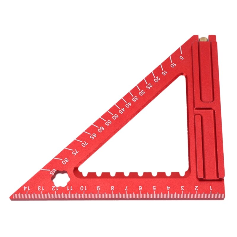 Carpenter Woodworking Triangle Square Tool Folding Measuring Frame Ruler 5.9”x5.5”