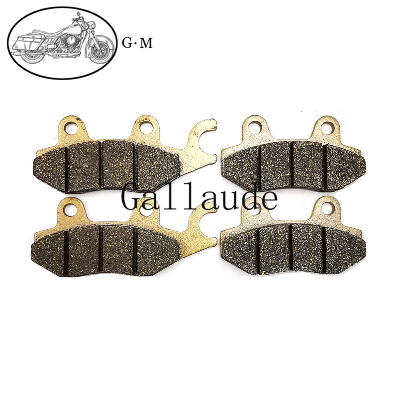 Pastillas de freno delanteras y traseras para motocicleta Kawasaki Z250 SL Ninja 250 250SL 250R EX300 Ninja300 Z300 Ninja 400R Ninja400 Z400