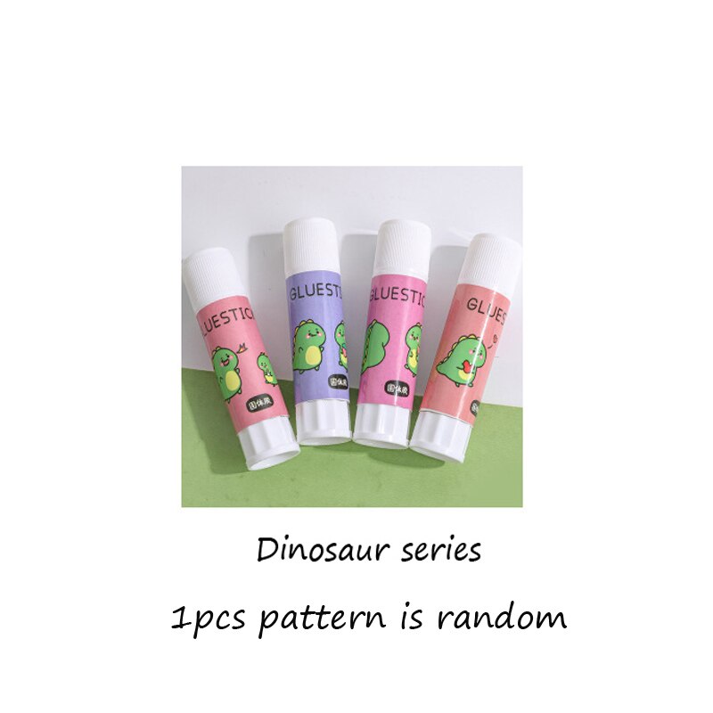 Yatniee 1pcs Cartoon Glue Stick Student Office Supplies Glue Stick High Viscosity Strong Hand DIY Children Glue Stick: C 1pcs