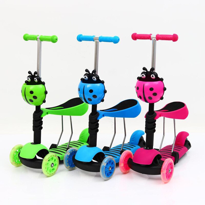 Alwaysme Kind Kids Baby Scooter & Loopfiets Voor Leeftijden 24-60 Maanden