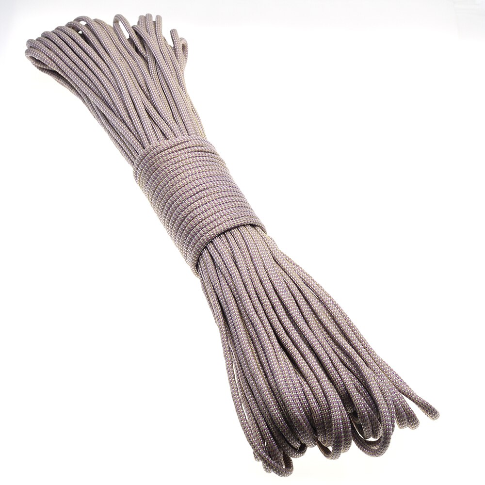 1 Stück 100ft 550 Paracord Fallschirm schnur Schlüsselband Mil spez Typ III 7 Strang Kern zum Klettern Camping Schnallen Armbinde