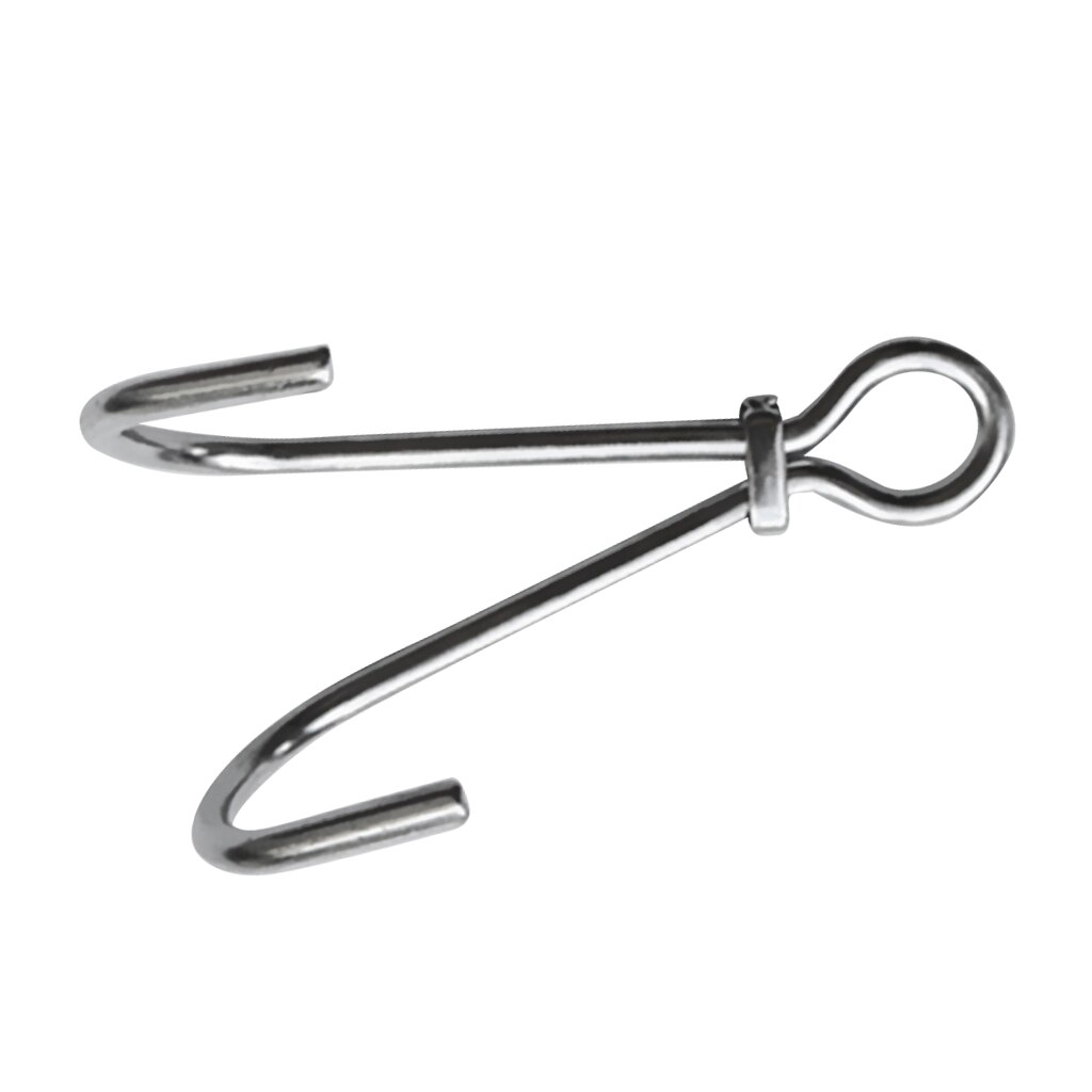 Double Hook Diving Double Reef Hook Scuba Dive Hook Underwater Photography For Safety Surface Waiting Boat Gear Accessory