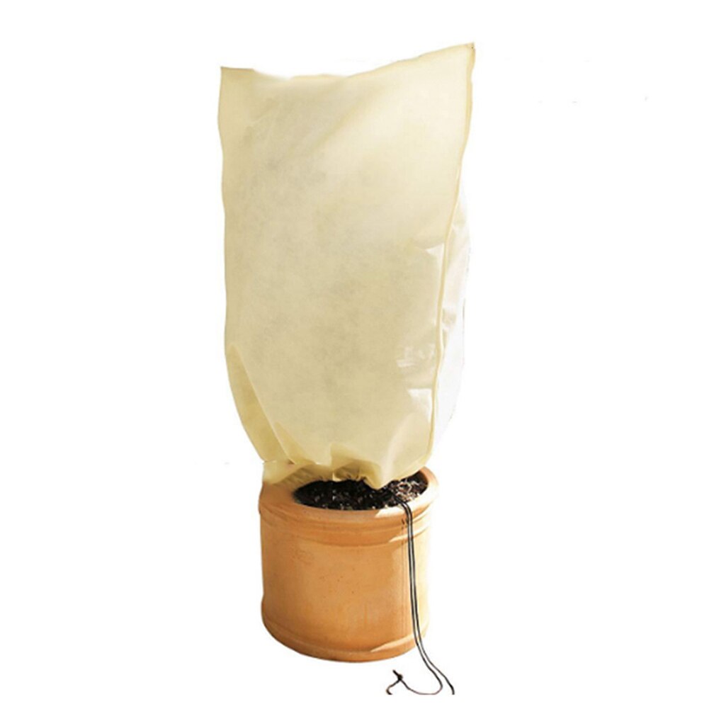 Växtskyddspåse vindtät skydd varmt för kallt vintertid 2019 ing: Beige -100 cmx 80cm