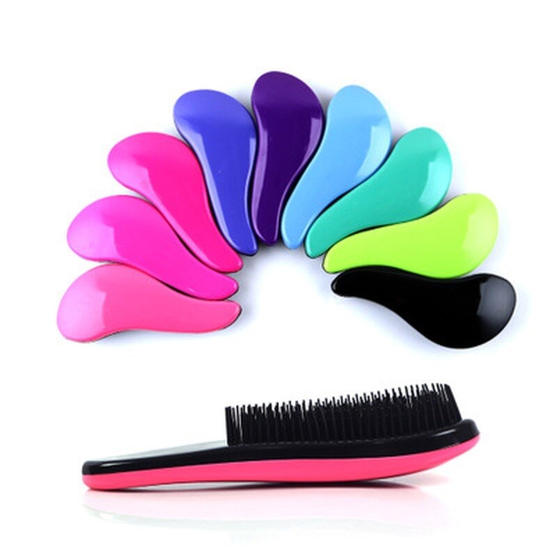 Baby Haar Borstel En Kam Detangling Hair Brush Kammen Zachte Anti-Statische Borstel Tangle Nat Droog Haren Handvat Tangle krullend