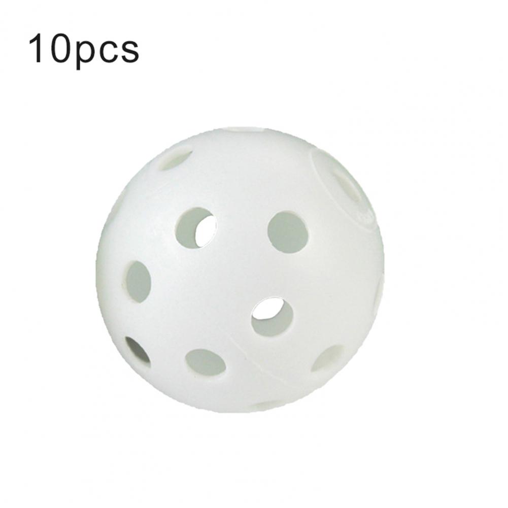 Golf practice 10pcs 41mm Practical golf practice ball hollow structure PE indoor and outdoor training golf light ball ゴルフボール