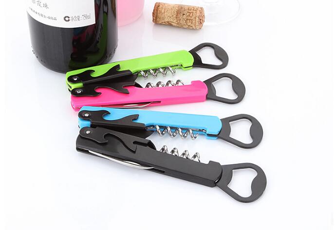 1 st Roestvrij Wijn Schroef Corkscrew Opener Professionele Ober's Vriend Wijn Fles Bier Cap Opener Kitchen Bar Gereedschap KX 236