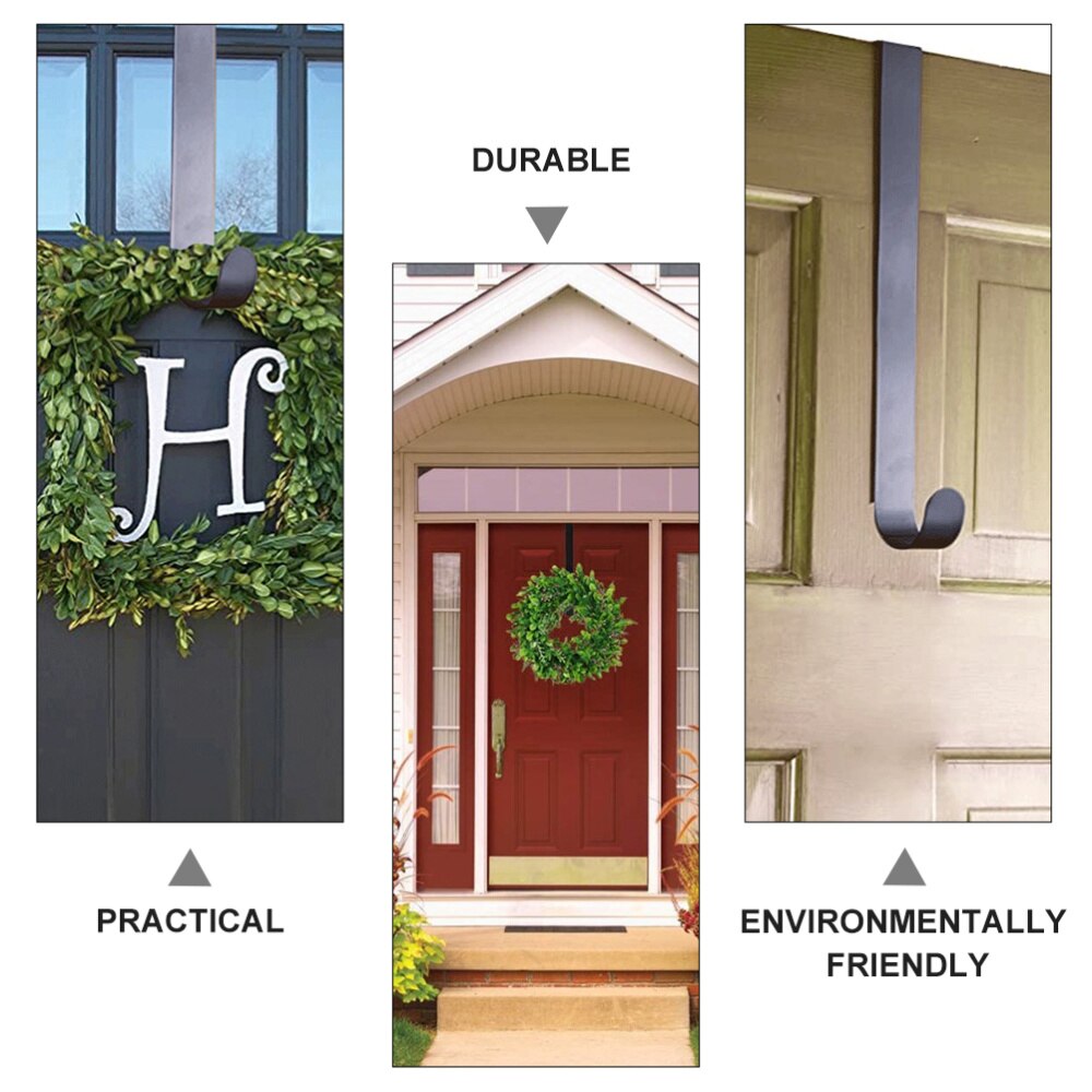 Dubbelzijdig Krans Hanger Kerstkrans Hangers Deur Opknoping Garland Haak