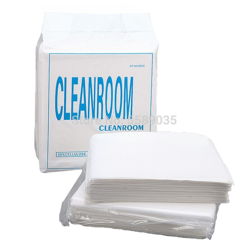 1 Pack Stofvrij Doek 6x6in 9x9in Niet-geweven Schoonmaakdoekjes Supply Voor Inkjet Printer Stofvrij doek 300 Stks/pak