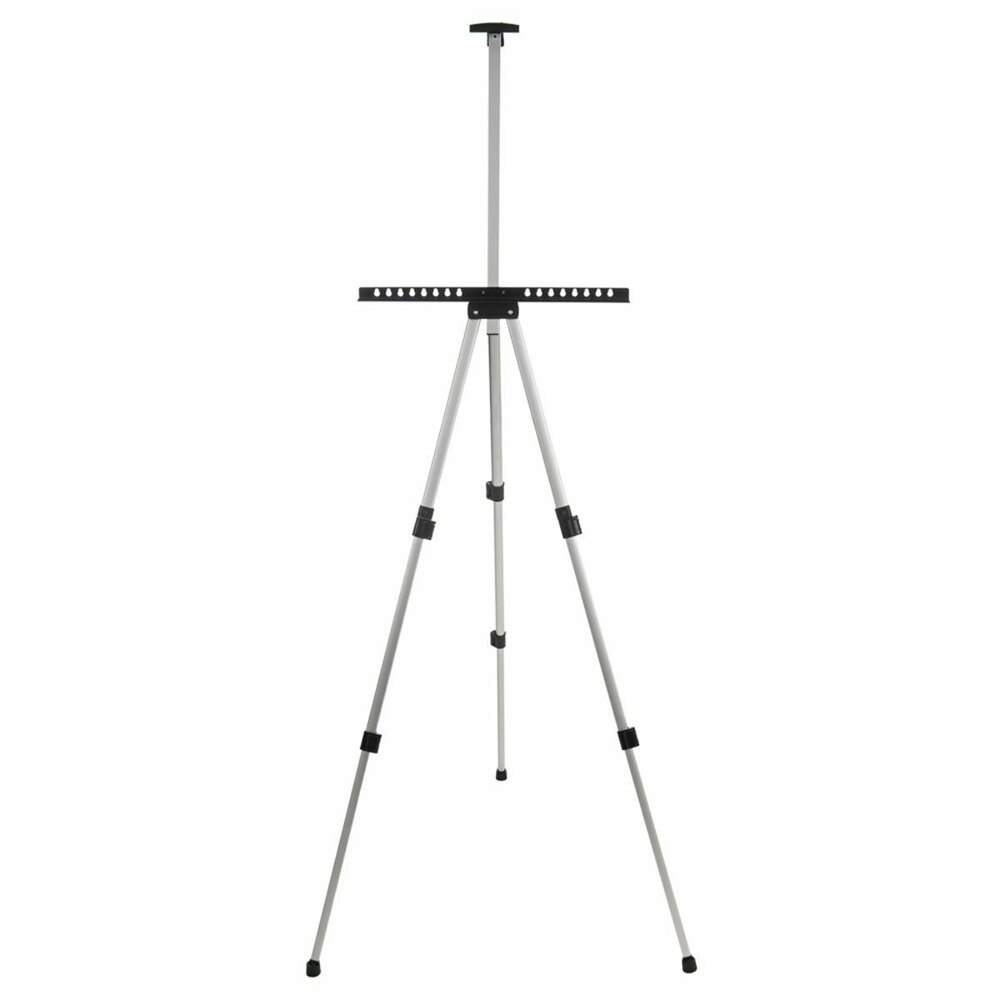 Aluminum Alloy Drawing Board Tripod Adjustable Iron Painting Display Artist Easel Folding Portable Painting Tool Supplies