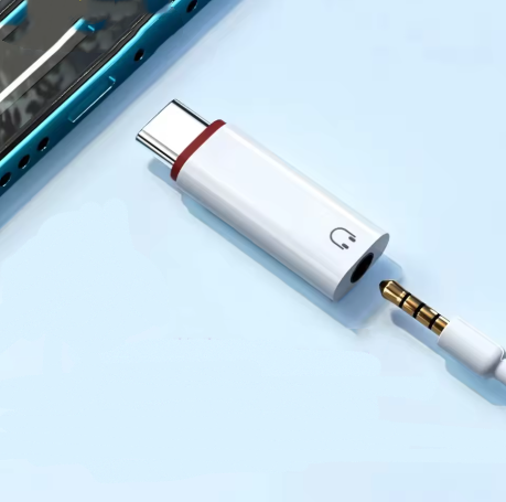 1-2pcs Type c To 3.5mm Earphone Adapter 3.5 Jack USB C Audio Converter for iPhone 15 Huawei C to 3.5mm phone Connector