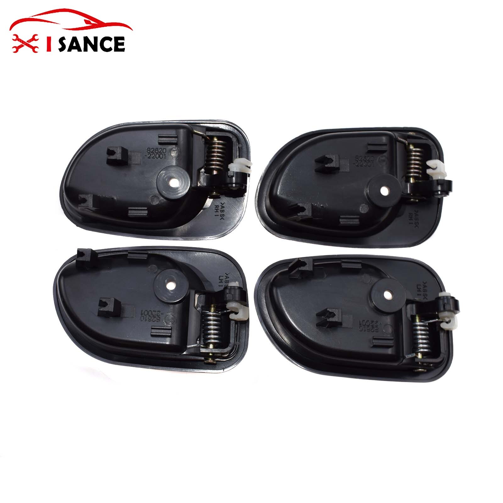 Binnen Voor Achter Links Rechts Zwart Deurklink Voor 1995 1996 1997 1998 1999 Hyundai Accent 1.5L 82620-22001 82610-22001