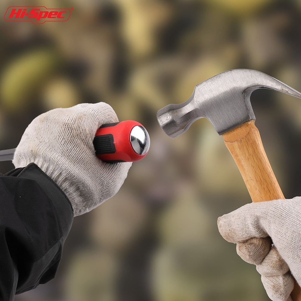 Hi-spec – pied de biche robuste, 1 pièce, 8 12 18 24 pouces, pied-de-biche, extracteur de clous, ciseau, outil de réparation de voiture, outils manuels de retrait