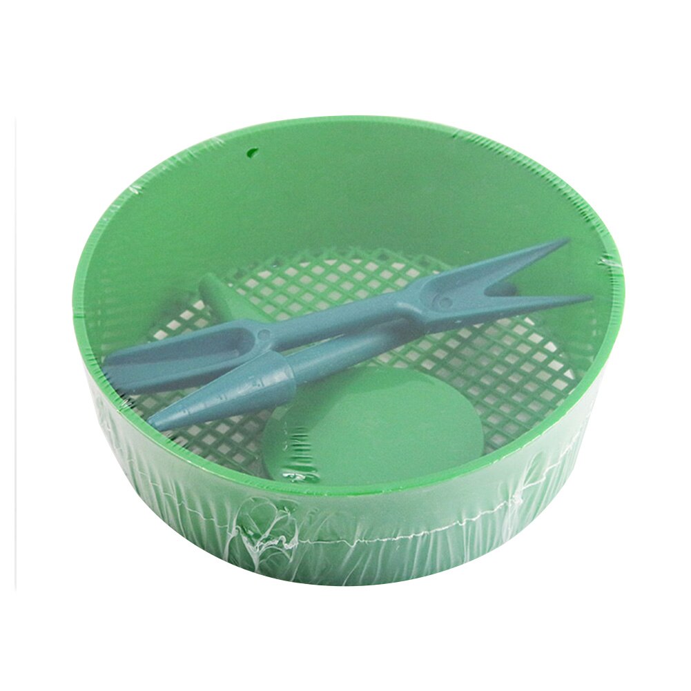 Conjunto de herramientas de jardinería para bonsái, para cultivo de plantas, colador de vegetales, perforadora de agujeros, sencillo para transplantador de semillas de flores
