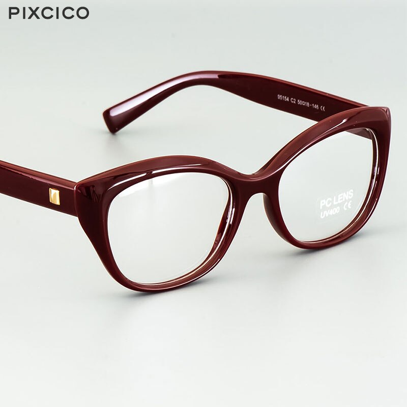 Pixcico 45675 Kat Bril Frames Mannen Vrouwen Optische Mode