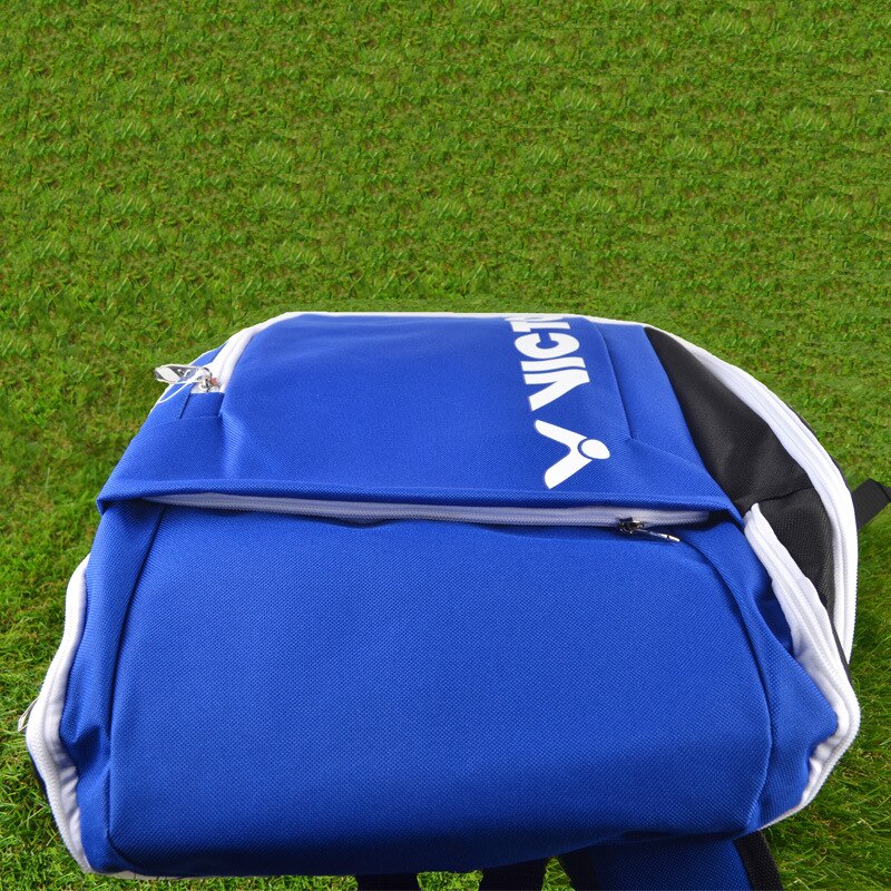 Mochila para raqueta de bádminton para hombre y mujer, bolso deportivo impermeable Victor, puede guardar 3 raquetas