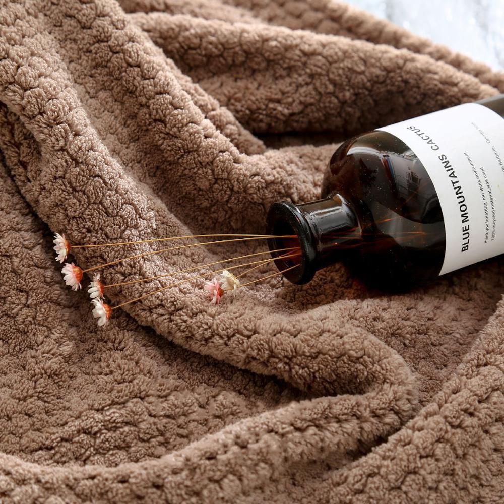 Absorberende badehåndklæder mikrofiber stort håndklædesæt 70 x 140cm tykke bløde bruser svømning spa sports rejsehåndklæder